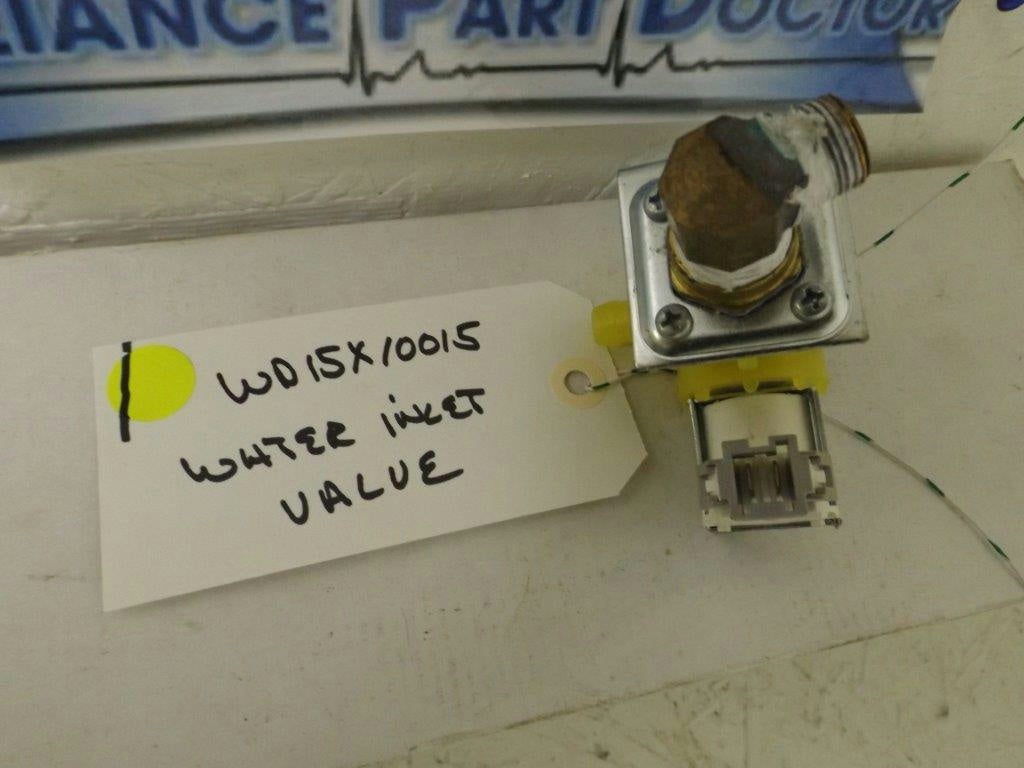 GENERAL ELECTRIC DISHWASHER WD15X10015 WATER INLET VALVE USED GENERAL ELECTRIC DISHWASHER WD15X10015 WATER INLET VALVE USED